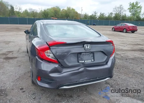 2020 Honda Civic Lx из США, поврежденный, VIN 2HGFC2F62LH506052